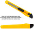 Utility Knife with Retractable Snap-off Blades